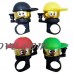 Fenebort Bicycle Handlebar Bell Ring  2 pack Cycling Cute Horn Sound Emergency Alarm Alert Warning Loud Lightweight For Safety - B07F851G37